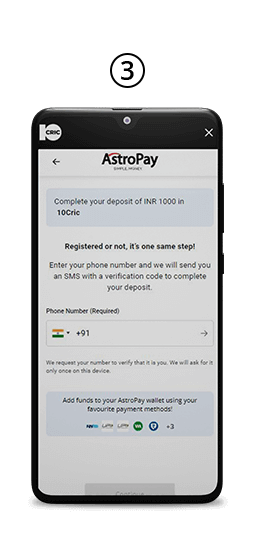 AstroPay Step 3